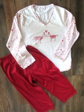 Schlafanzug rot weiß gebraucht kaufen  Pulsnitz