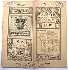 Carte routière ancienne d'occasion  Cosne-Cours-sur-Loire