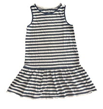 Usado, Vestido listrado Baby Gap meninas azul marinho e branco tamanho 4 algodão sem mangas verão comprar usado  Enviando para Brazil