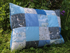 Kissen kuschelkissen patchwork gebraucht kaufen  Reinsberg