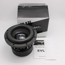 Subwoofer Skar Audio 8" duplo 2 OHM preto EVL-8 D2 comprar usado Subwoofer Skar Audio 8" duplo 2 OHM preto EVL-8 D2 comprar usado  Enviando para Brazil