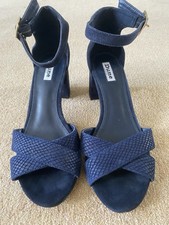 Dune navy suede for sale  CARDIFF
