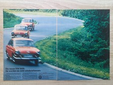 Usado, VW Volkswagen 1600 TL, Nürburgring, Werbung advert pubblicità Reklame, 1968 comprar usado  Enviando para Brazil