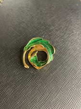 Vintage green enamel for sale  GLASGOW
