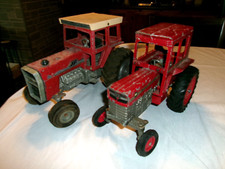 Brinquedo agrícola Agco Massey Harris Ferguson 1155 V8 aro cinza 1080 diesel projeto personalizado comprar usado  Enviando para Brazil