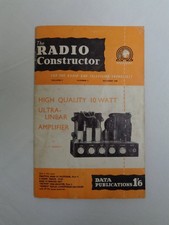 Vintage radio constructor for sale  WEST BROMWICH