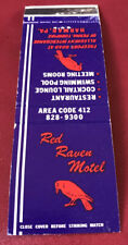 Matchbook cover red for sale  North Hampton