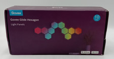 Painéis de luz Govee Glide RGBIC 10 luzes de parede hexagonais LED H6061 comprar usado  Enviando para Brazil