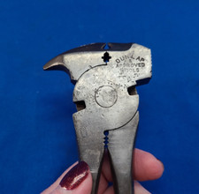 Ferramentas aprovadas vintage Dunlap 10" alicate de esgrima ou ferramenta de cerca e crimpador de arame, usado comprar usado  Enviando para Brazil