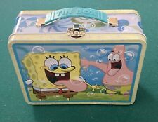 Usado, Bob Esponja Calça Quadrada Lancheira de Lata com Patrick Star Ainda em Ótimo Estado! comprar usado  Enviando para Brazil