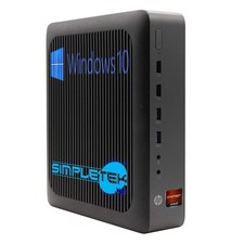 HP T620 PLUS THIN CLIENT WINDOWS 10 4GB 120GB MINI FISSO 2 X RS232 SERIALE COM comprar usado  Enviando para Brazil