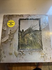 Led Zeppelin IV 4 Original 1977 In Shrink Excellent W/Hype Sticker + Sleeve! comprar usado  Enviando para Brazil