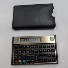 Calculadora financeira vintage HP 12C com estojo feita nos EUA, usado comprar usado  Enviando para Brazil