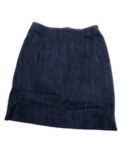 Usado, Saia jeans GAP feminina 8 lavagem escura reta  comprar usado  Enviando para Brazil