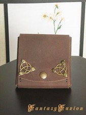 Usado, Carteira estojo cartões e notas de couro moda elegante celta vitoriana comprar usado  Enviando para Brazil