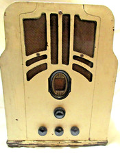 Rádio lápide 1936 Philco marca (modelo 610B) 3 bandas perfil ombro, restauração comprar usado  Enviando para Brazil
