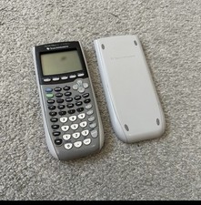 Calculadora gráfica TI-84 Plus con cubierta y baterías, Texas Instruments LEER segunda mano  Embacar hacia Mexico