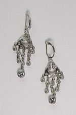 qvc diamonique earrings for sale  RINGWOOD