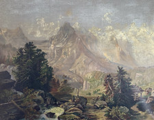 Antique original oil for sale  Tucson