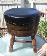 Antique barrel bar for sale  Alden