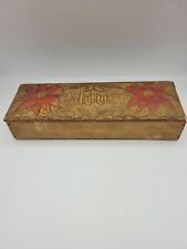 Vtg pyrography wooden for sale  Shipping to Ireland