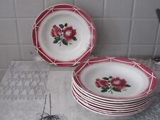 Assiettes creuses digoin d'occasion  Ancerville
