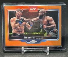 Refrator laranja 2025 Topps Chrome UFC Jon Jones #83 /25 comprar usado  Enviando para Brazil