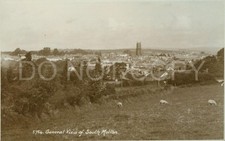 Usado, Cartão postal RPPC South Molton General View Sheep Devon vintage década de 1930 (A21) comprar usado  Enviando para Brazil
