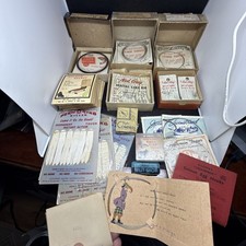 Lote de equipamento de pesca vintage Ned Grey Leaders ganchos para mosca Golden Secret lote sortido comprar usado  Enviando para Brazil