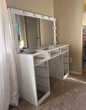 White makeup vanity for sale  North Las Vegas