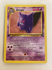 gengar pokemon card for sale  Davis