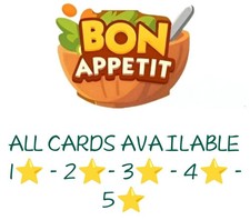 Todos os adesivos disponíveis (ENVIO RÁPIDO) ; 1|2|3 adesivos estrelas (BON APPETIT) comprar usado  Enviando para Brazil