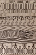 Tapis oriental géométrique d'occasion  Expédié en France