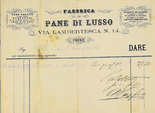 Firenze. fattura int. usato  Mantova