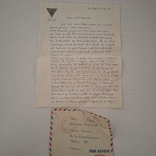 Rare lettre soldat d'occasion  Paris XVII