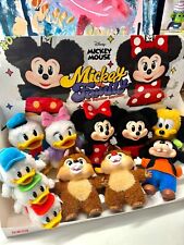 Auténtico Disney Mickey and Friends Vinilo Cara Confirmado Llavero Muñeca de Peluche LO ÚLTIMO segunda mano  Embacar hacia Mexico