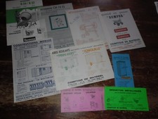 Lot anciennes brochure d'occasion  Ahun