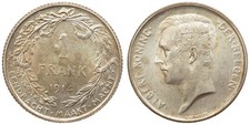 Belgium franc 1914 d'occasion  Expédié en Belgium