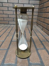 brass hourglass for sale  Milton