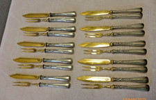 Jugendstil bstbesteck 800er gebraucht kaufen  Freren
