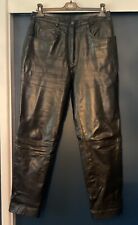 Real leather trousers for sale  RAYLEIGH