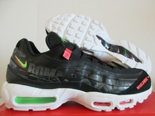 NIKE AIR MAX 95 WW WORLDWIDE PRETO-BRANCO-VERDE STRIKE TAMANHO 14 [CQ9743-001], usado comprar usado  Enviando para Brazil