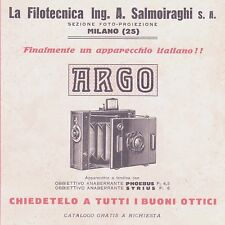 Pubblicita 1925 argo usato  Biella