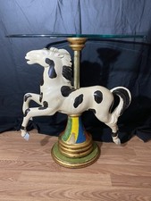 horse carousel table for sale  Asheville