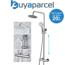 Round chrome thermostatic for sale  UK
