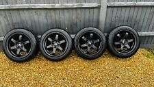 4x100 alloys black for sale  SOUTHAMPTON