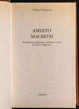 Amleto macbeth. william usato  Ariccia