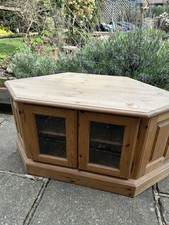 Corner pine cabinet for sale  HINDHEAD