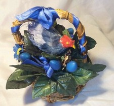 Korb blumen vogel gebraucht kaufen  Pulheim