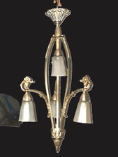 Splendide lustre bronze d'occasion  Juan-les-Pins